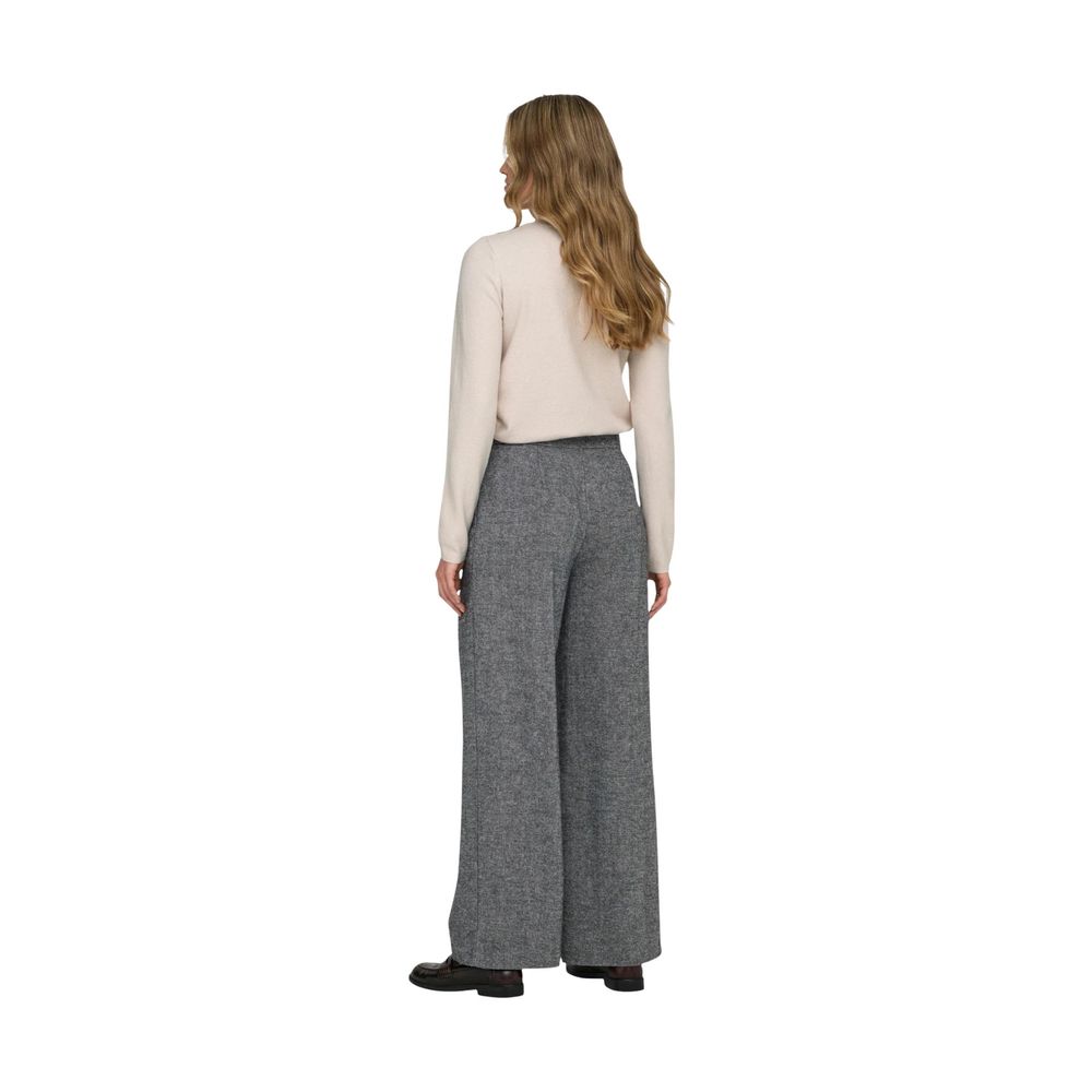 Only Gray Recycled Polyester Casual Pants