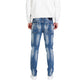 Icon Blue Cotton Skinny Jeans