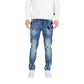 Icon Blue Cotton Skinny Jeans