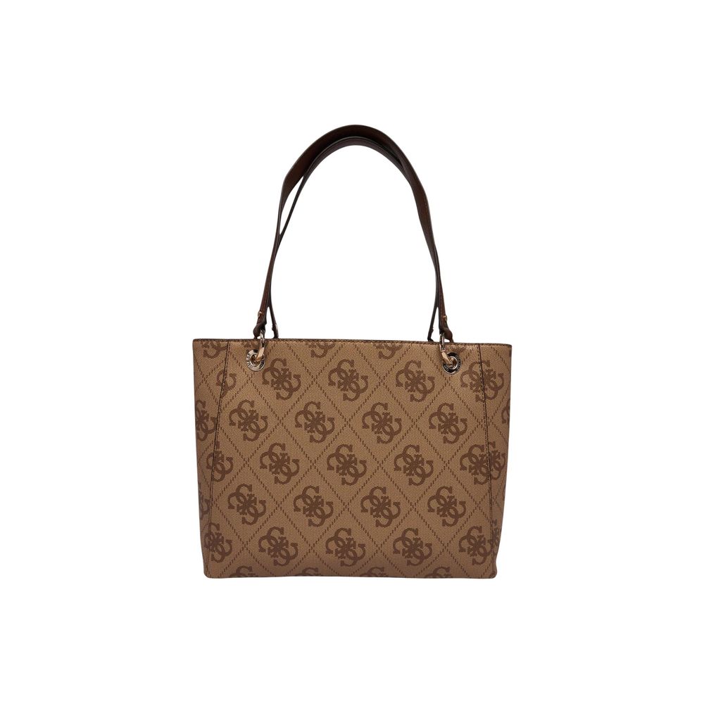 Guess Bicolor Polyethylene Handbag