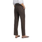 Street One Brown Polyester Casual Pants