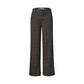 Street One Brown Polyester Casual Pants