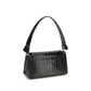 Vivienne Westwood Black Calf Leather Bos Taurus Shoulder Bag