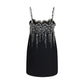Valentino Garavani Black Wool Oves Aries Cocktail Dress