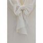 Alessandra Rich White Viscose Cocktail Dress