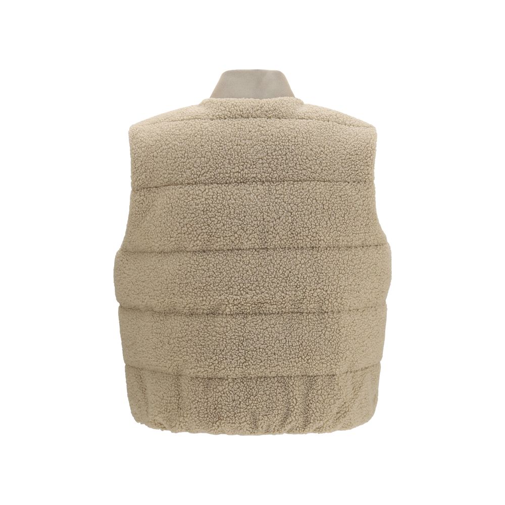 Parajumpers Beige Goose Down Sleeveless Jacket