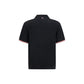 Thom Browne Black Cotton Polo Shirt