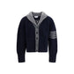 Thom Browne Blue Wool Oves Aries Cardigan