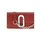Marc Jacobs Red Calf Leather Bos Taurus Shoulder Bag