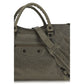 Balenciaga Bicolor Lamb Ovis Aries Shoulder Bag