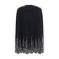 Valentino Garavani Black Wool Oves Aries Coat
