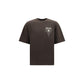 Amiri Brown Cotton T-Shirt