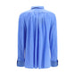 Ella Blue Silk Blouse