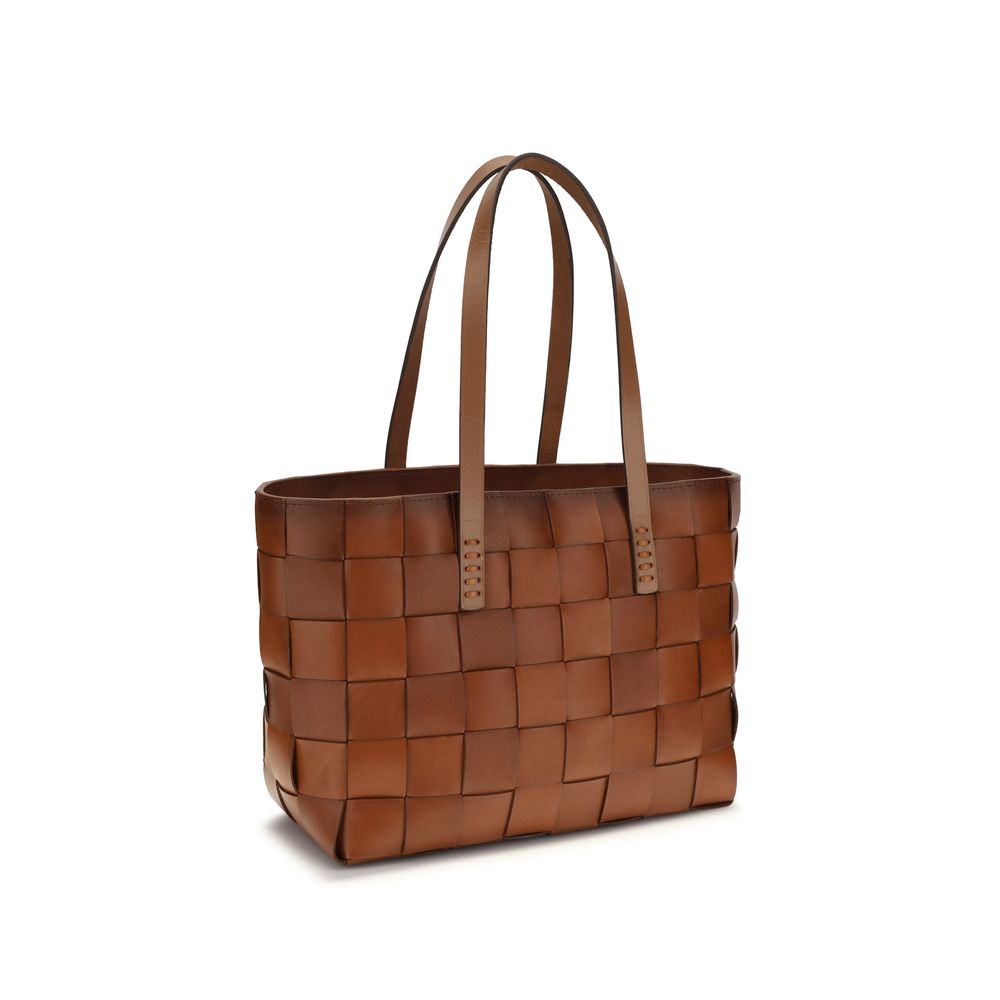 Dragon Diffusion Brown Calf Leather Bos Taurus Handbag