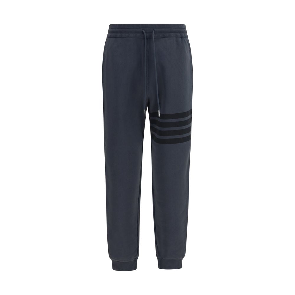 Thom Browne Gray Cotton Joggers (Workout Pants)