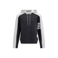 Thom Browne Gray Cotton Sweatshirt