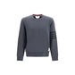 Thom Browne Gray Cotton Sweatshirt