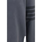 Thom Browne Gray Cotton Sweatshirt
