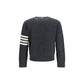 Thom Browne Gray Wool Oves Aries Sweatshirt