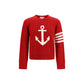 Thom Browne Red Wool Oves Aries Sweatshirt