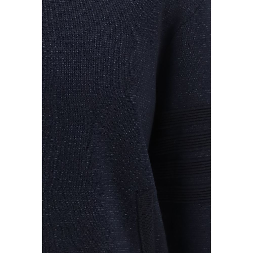 Thom Browne Blue Wool Oves Aries Bomber
