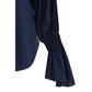 Ella Blue Silk Shirt