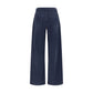 The Row Blue Cotton Casual Pants