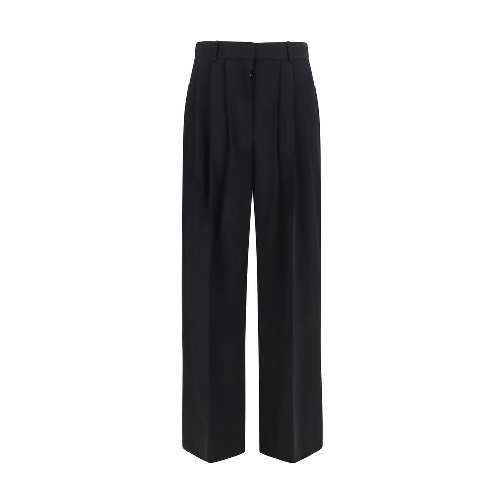 The Row Black Wool Oves Aries Dress Pants