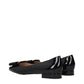 Tom Ford Black Leather Ballet Flats