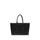 The Row Black Raffia Shoulder Bag