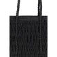 The Row Black Raffia Shoulder Bag
