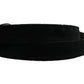 Dolce & Gabbana Black Cotton Metal Buckle Classic Men Belt