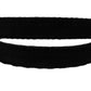 Dolce & Gabbana Black Velvet Silver Tone Metal Buckle Belt