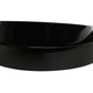 Dolce & Gabbana Black Classic Leather Silver Tone Buckle Belt