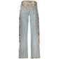 Desigual Blue Cotton Womens Jean