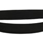 Dolce & Gabbana Black Canvas Leather Gold Metal Buckle Belt