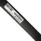 Dolce & Gabbana Black Fabric Leather Barcode Silver Buckle Belt