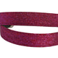 Dolce & Gabbana Men Fuchsia Glitter Silver Metal Buckle Belt