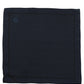 Dolce & Gabbana Dark Blue Silk Pocket Square Foulard Scarf