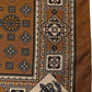 Dolce & Gabbana Brown Geometric Pocket Square Foulard Scarf