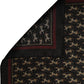 Dolce & Gabbana Black Horse Silk Pocket Square Foulard Scarf