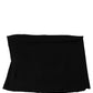 Dolce & Gabbana Men Black Viscose Knitted Neck Warmer Scarf