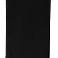 Dolce & Gabbana Men Black Wool Knitted Fringed Foulard Scarf