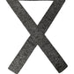 Dolce & Gabbana Black White Herringbone Tweed Shawl Scarf