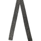 Dolce & Gabbana Black White Herringbone Tweed Shawl Scarf