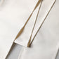 Dolce & Gabbana Men White Satin Silk Fringed Lace Stole Scarf