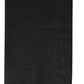 Dolce & Gabbana Men Black Satin Silk Fringed Neck Shawl Scarf