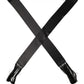 Dolce & Gabbana Men Black Satin Silk Fringed Neck Shawl Scarf