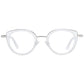 Moncler White Metal Glasses (Frames)