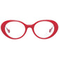 Moncler Red Metal & Plastic Glasses (Frames)